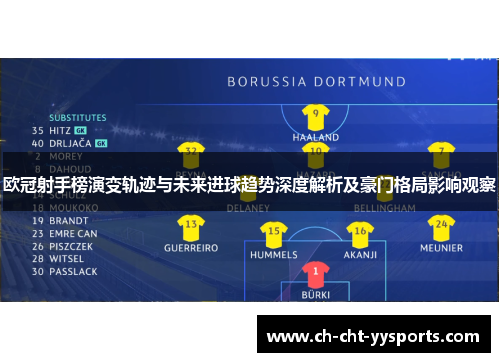 欧冠射手榜演变轨迹与未来进球趋势深度解析及豪门格局影响观察 欧冠射手榜演变轨迹与未来进球趋势深度解析及豪门格局影响观察